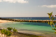 Playa Flamingo w miejscowości Playa Blanka na wyspach kanaryjskich.