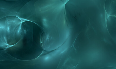 Wall Mural - Mesmerizing 3d dynamic cluster of galactic substances or astral cloud in artistic digital illustration. Great as background, element of design idea, cover or blank.