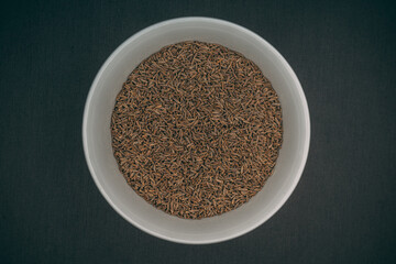 spice zira thymine   in a bowl   