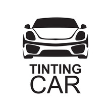 Vector Logo Of The Car Tinting Service