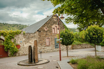 Wall Mural - Picturesque villages in the Rhine Valley