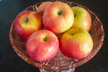 Wall Mural - Apples in a bowl