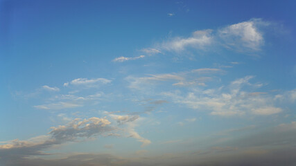 Wall Mural - white and dark clouds and blue sky suitable for background or subsitution