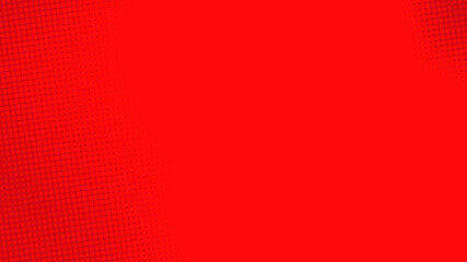 Poster - Abstract dots red color pattern gradient texture background.