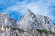 Blick auf die Mühlsturzhörner im Berchtesgadener Land in Bayern