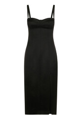 women's black dress