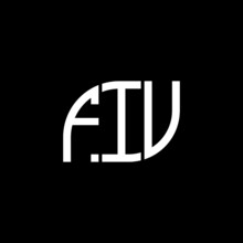 FIU Letter Logo Design On Black Background. FIU Creative Initials Letter Logo Concept. FIU Letter Design. 