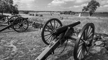 Cannon At The Battlefield At Gettysburg Pennsylvania