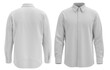 Formal 3D Rendered realistic shirt with buttons for Man