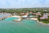 Fototapeta Desenie - Ocean Point Resort in St. John's Antigua