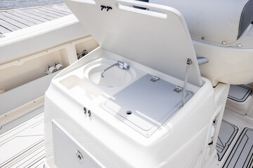 boat sink