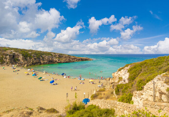 Natural reserve of Vendicari (Sicilia, Italy) - In the southern part of the island of Sicily, a suggestive wildlife oasis with the sandy beaches of Calamosche and San Lorenzo