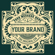 © Roverto - Western card with vintage style