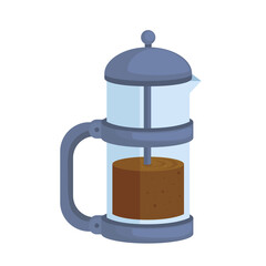 Sticker - coffee french press