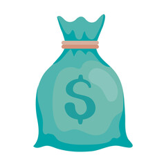 Poster - Money bag icon