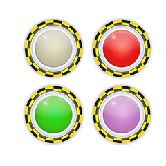 interface buttons on and off