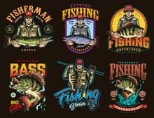 Fishing Colorful Designs