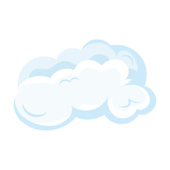 Sticker - climate cloudy icon