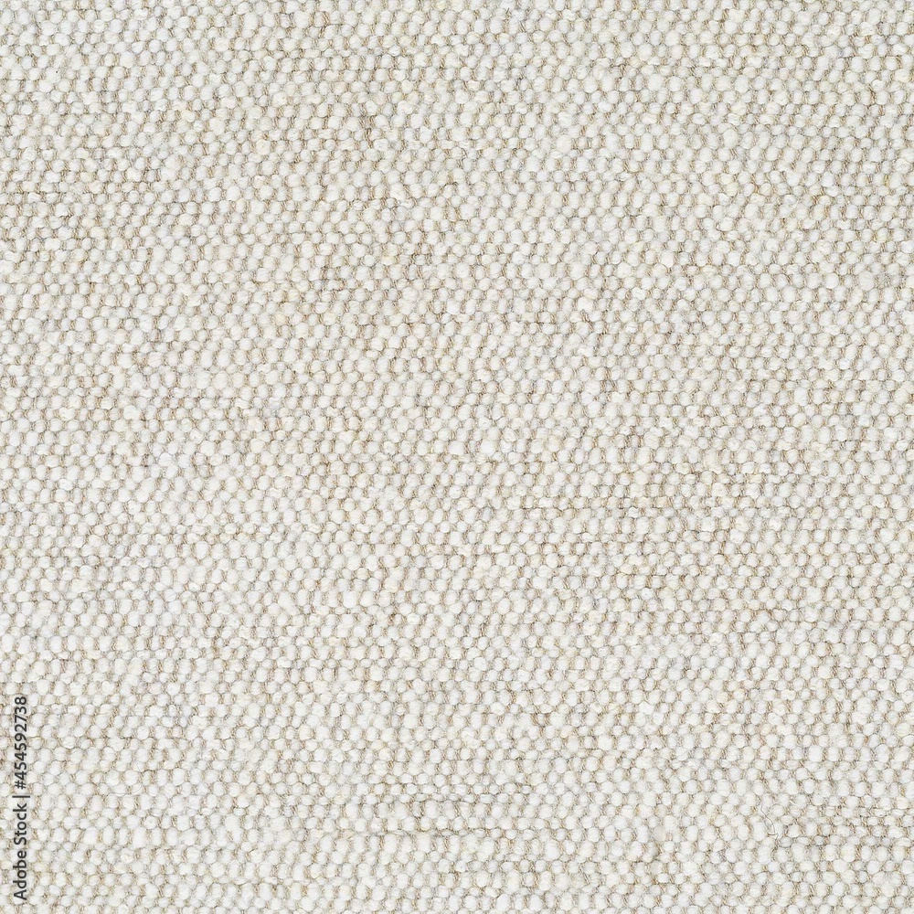 Boucle upholstery fabric texture from cotton and wool Stock Adobe Stock