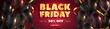 © Alexandr - Long banner for Black Friday promotion, retail, shopping.