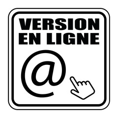 Sticker - Logo version en ligne.