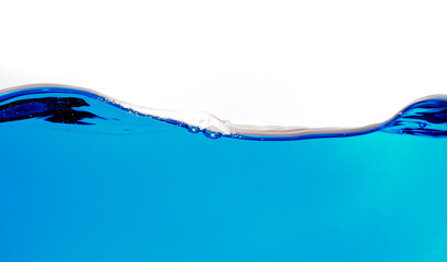  surface of water, blue wave background