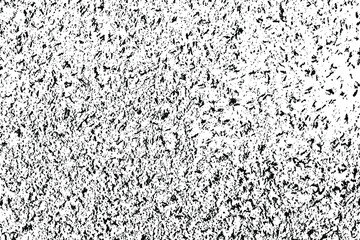 Leinwandbilder - Grunge texture of a rough surface with noise, grit and dirt. Rough abstract background. Vector illustration. Overlay template.
