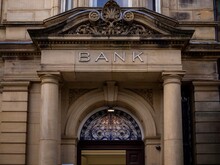 Vintage Bank Facade