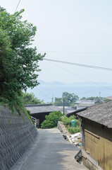 Wall Mural - 島の風景　下り坂