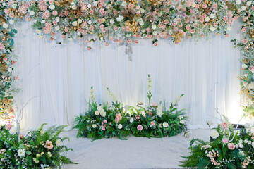 Wall Mural - beautiful flower background, colorful nature
