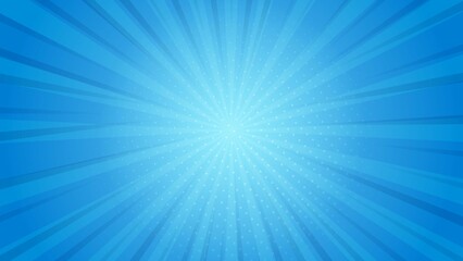 Minimal Modern Gradient Blue Comic Zoom Effect Background