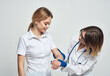 © SHOTPRIME STUDIO - doctor patient examination health care isolated background