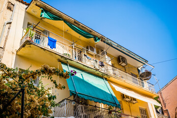 Wall Mural - Dans les rues de la vieille ville de Corfou