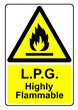 LPG highly flammable