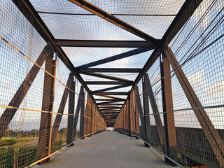 bridge over the river in the city