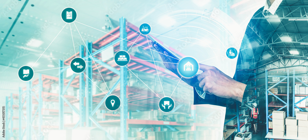 Smart warehouse management system with innovative internet of things ...