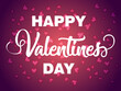 © Flaphics Studio - Happy Valentine's day typography on shiny background