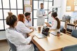 © Krakenimages.com - Group of young doctor discussing in a medical meeting at the clinic office.