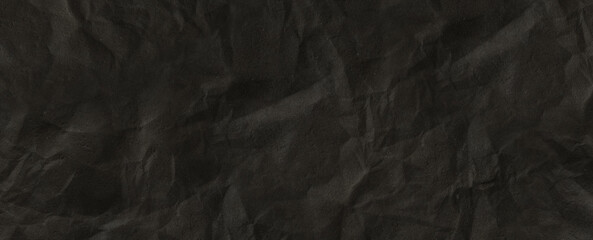 Wall Mural - dark paper texture grunge surface crumpled paper