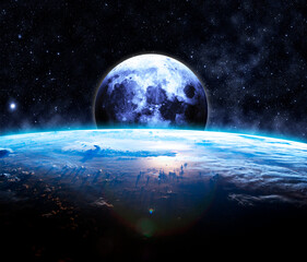 Wall Mural - earth - elements of this image furnished by nasa