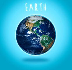 Wall Mural - earth - elements of this image furnished by nasa