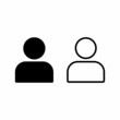 © hartini - profile icon, user icon, people icon vector symbol