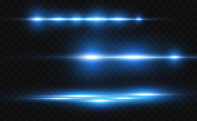 Wall Mural - Glowing neon lines on a transparent background. Abstract digital design.