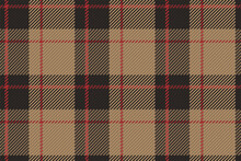 Tartan Plaid Pattern Seamless Vector Background. Check Plaid For Flannel Shirt, Blanket, Throw, Or Other Modern Textile