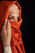 © ASTA Concept - Close Up Portrait Of Beauty Young Muslim Woman In Hijab Looking At Camera