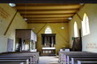 
The interior of the village church in Buchholz. The village church is a listed church building in Buchholz, a municipality in the Mecklenburg Lake District (Mecklenburg-Western Pomerania).