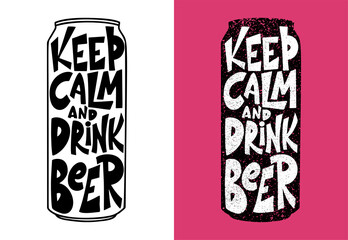 chalk poster for the oktoberfest beer festival. typography illustration with funny quote. hand drawn