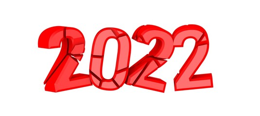 Poster - 2022 year , Preparation for merry Christmas and happy new year concept.