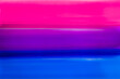 Illustration of bisexual flag made with brightness colours. Pink, purple and blue flag illustration for supporting bisexual rights.