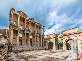 Wall Mural - Ephesus Ancient City in Turkey